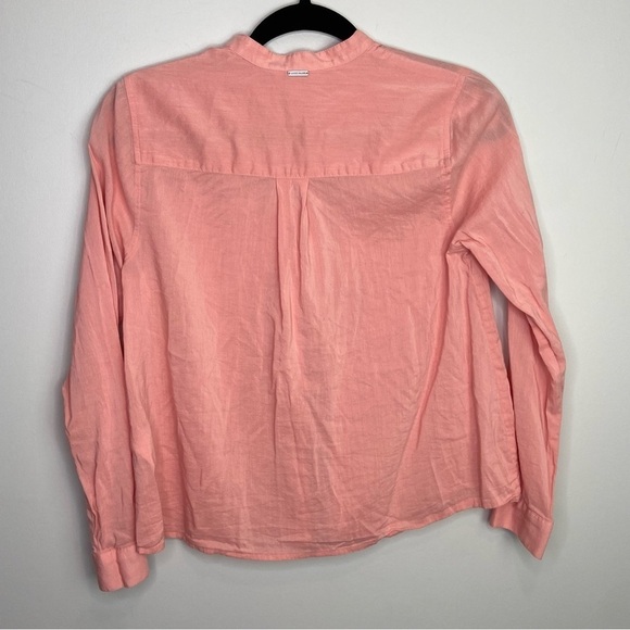 Lucky Brand pink button down blouse size xs - Picture 3 of 7